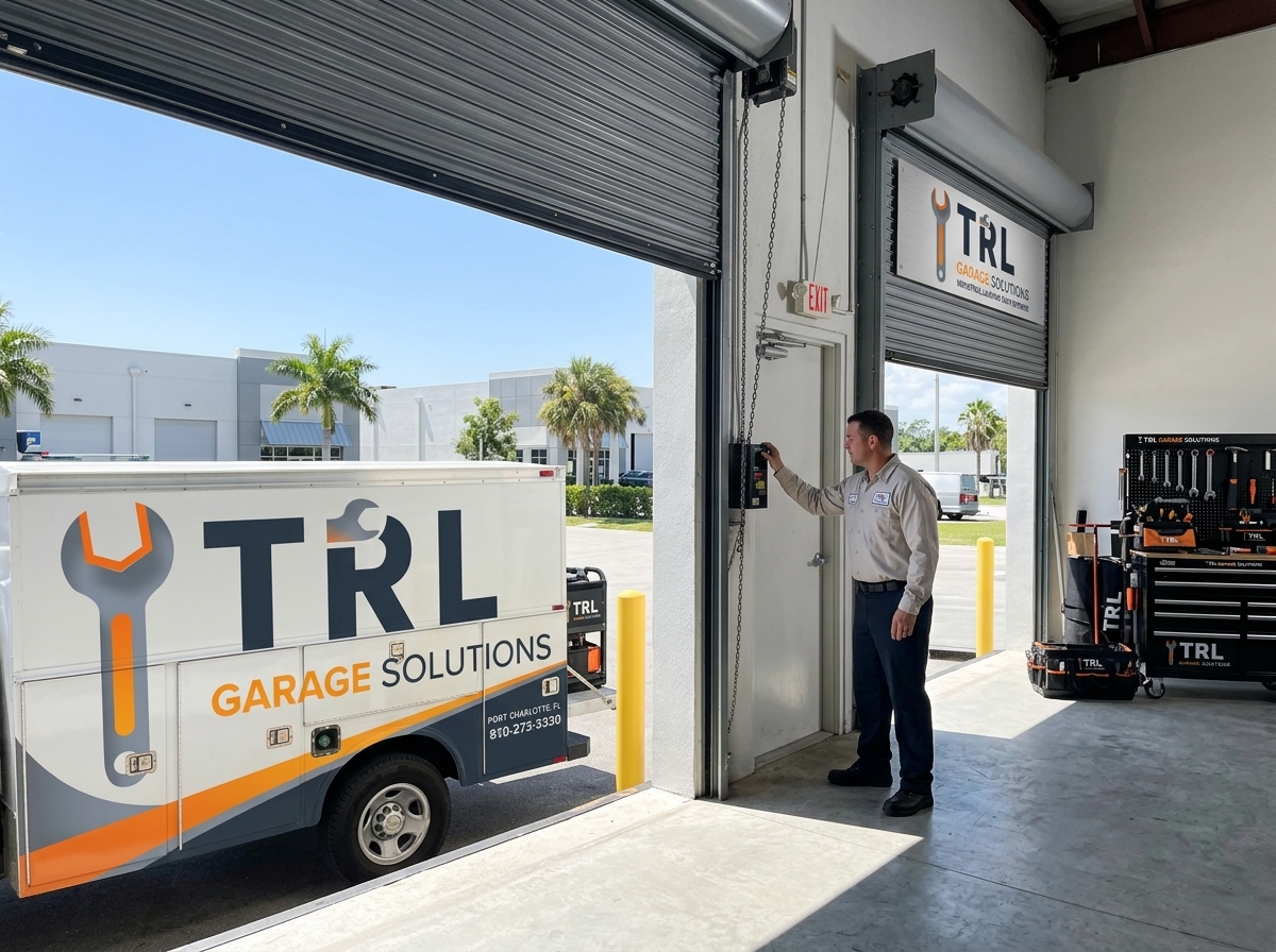 Commercial Garage Door Repair in Port Charlotte