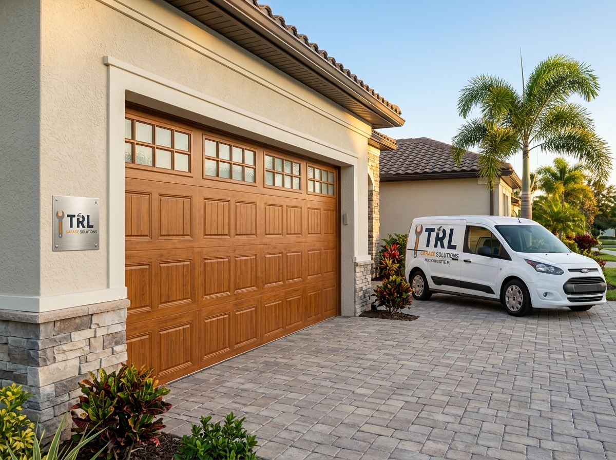 Wooden Garage Door Repair in Port Charlotte